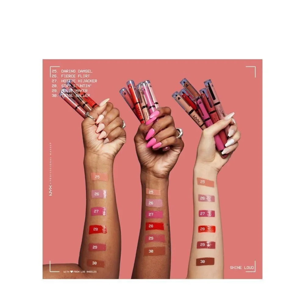 $6 🌙 NYX Shine Loud High Shine Long Liquid Lipstick IN Stay Stuntin FULL…‎